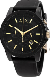 Armani Exchange Chronograph Quartz Black Dial Men’s Watch AX7105 - Watch