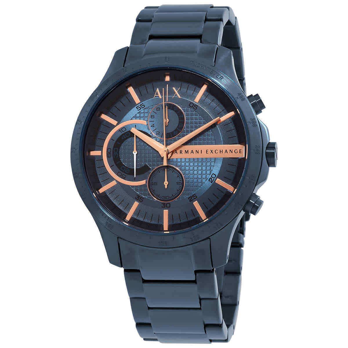 Armani Exchange Hampton Chronograph Quartz Blue Dial Men’s Watch AX2430 - Watch