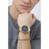 Armani Exchange Men’s Quartz Gold Stainless Steel Blue Dial 44mm Watch AX7151 ax7151 - Image 5