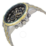 August Steiner Black Dial Two-tone Men's Watch AS8118TTG - The Watches Men & Co #2