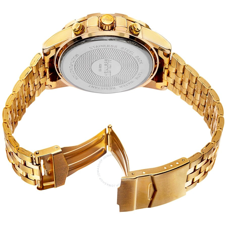 August Steiner Blue Dial Men's Watch AS8153YGBU - The Watches Men & Co #4