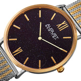 August Steiner Blue Sandstone Dial Two-tone Men's Watch AS8218TTG - The Watches Men & Co #2
