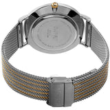 August Steiner Blue Sandstone Dial Two-tone Men's Watch AS8218TTG - The Watches Men & Co #3