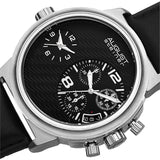 August Steiner Chronograph Quartz Black Dial Men's Watch AS8151SSB - The Watches Men & Co #2