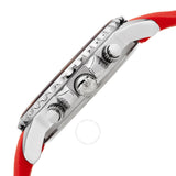 August Steiner Chronograph Quartz White Dial Ladies Watch AS8268RD - The Watches Men & Co #3