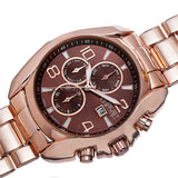 August Steiner Multi-Function Brown Dial Men's Watch AS8109RG - The Watches Men & Co #2