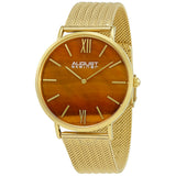 August Steiner Urbane Orange Dial Men's Watch AS8218YG - The Watches Men & Co