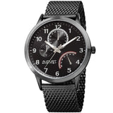 August Steiner Quartz Black Dial Men's Watch AS8230BK - The Watches Men & Co