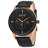August Steiner Quartz Black Dial Men's Watch AS8243RGBK - The Watches Men & Co