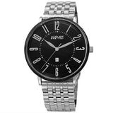 August Steiner Quartz Black Dial Men's Watch AS8257SSBK - The Watches Men & Co