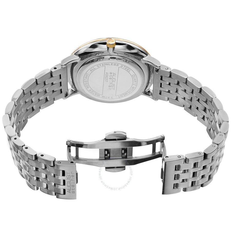 August Steiner Quartz Black Dial Men's Watch AS8257TTG - The Watches Men & Co #4