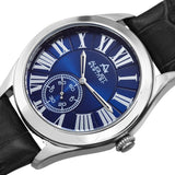 August Steiner Quartz Blue Dial Men's Watch AS8203SSBU - The Watches Men & Co #2