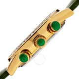 August Steiner Quartz Crystal Green Dial Ladies Watch AS8236GN - The Watches Men & Co #3