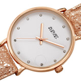 August Steiner Quartz Crystal White Dial Ladies Watch AS8258RG - The Watches Men & Co #2