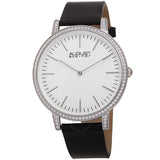 August Steiner Quartz Crystal White Dial Men's Watch AS8273BK - The Watches Men & Co