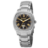 August Steiner Quartz Diamond Blue Dial Ladies Watch AS8193SSB - The Watches Men & Co