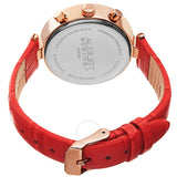August Steiner Quartz Diamond Red Dial Ladies Watch AS8288RD - The Watches Men & Co #4