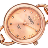 August Steiner Quartz Diamond Rose Dial Rose Gold-tone Ladies Watch AS8132RG - The Watches Men & Co #2
