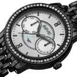 August Steiner Quartz Diamond Silver Dial Ladies Watch AS8228BK - The Watches Men & Co #2