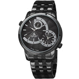 August Steiner Quartz Grey Dial Black-plated Men's Watch AS8210BK - The Watches Men & Co