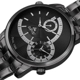 August Steiner Quartz Grey Dial Black-plated Men's Watch AS8210BK - The Watches Men & Co #2