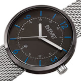 August Steiner Quartz Grey Dial Silver-tone Mesh Men's Watch AS8204SSGN - The Watches Men & Co #2