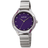 August Steiner Quartz Purple Dial Ladies Watch AS8279PU - The Watches Men & Co