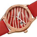 August Steiner Quartz Red Dial Ladies Watch AS8275RD - The Watches Men & Co #2
