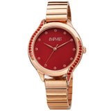 August Steiner Quartz Red Dial Ladies Watch AS8279RD - The Watches Men & Co