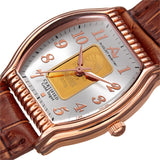 August Steiner Quartz Silver Dial Ladies Watch AS8225RGBR - The Watches Men & Co #2