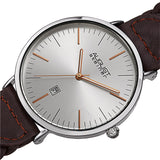 August Steiner Quartz Silver Dial Men's Watch AS8293BR - The Watches Men & Co #2