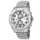 August Steiner Quartz Silver Dial Silver-tone Alloy Men's Watch AS8140SS - The Watches Men & Co
