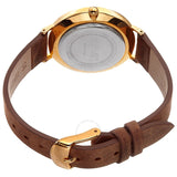 August Steiner Quartz White Dial Ladies Watch AS8187YGBR - The Watches Men & Co #4