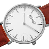 August Steiner Quartz White Dial Ladies Watch AS8247SSBR - The Watches Men & Co #2