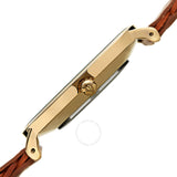 August Steiner Quartz White Dial Tan Leather Men's Watch AS8293TN - The Watches Men & Co #3