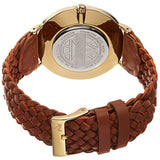 August Steiner Quartz White Dial Tan Leather Men's Watch AS8293TN - The Watches Men & Co #4