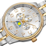 August Steiner Quartz Multi-function Silver Dial Men's Watch AS8174TTG - The Watches Men & Co #2