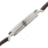 August Steiner White Dial Brown Leather Men's Watch AS8108BR - The Watches Men & Co #3