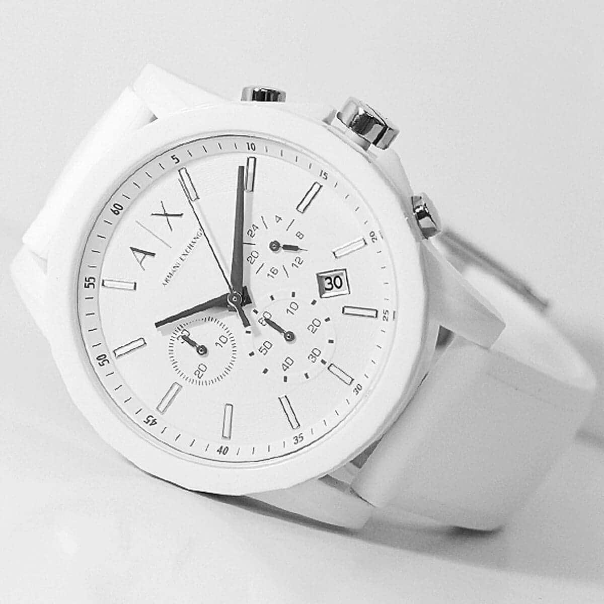 Armani Exchange AX1325 Men's Hampton Silver Dial Watch AX1325 - Image 8