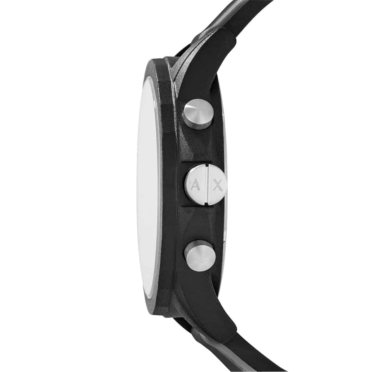 AX1331 Outer Banks watch side profile showing chronograph pushers and strap