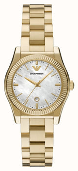 Emporio Armani Three-Hand Date Gold-Tone Stainless Steel Watch AR11657 AR11657 - Image 1