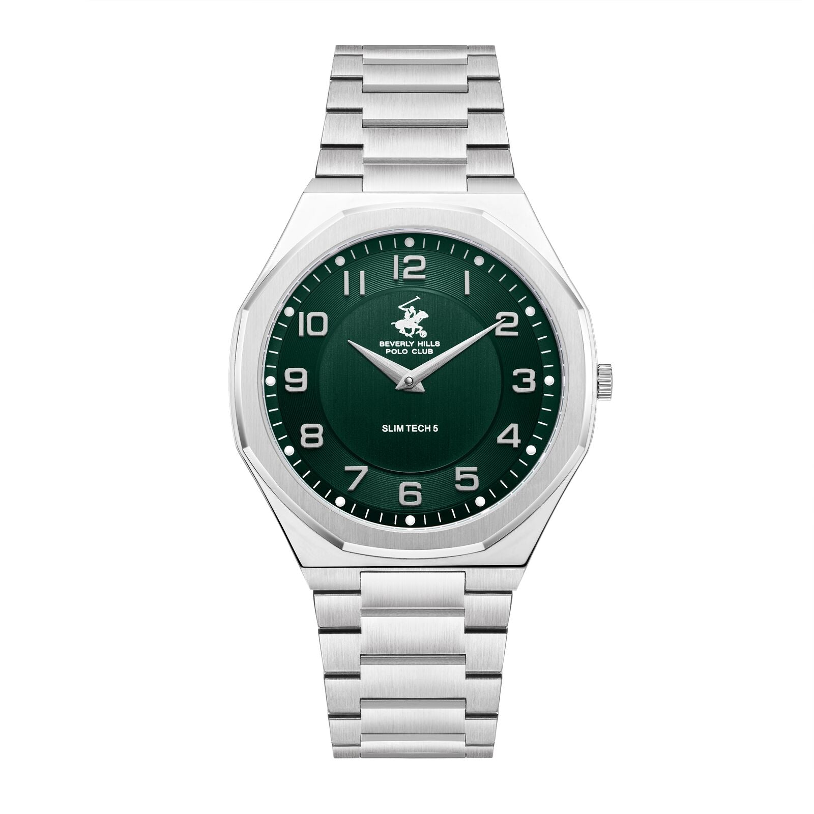 Beverly Hills Polo Club Silver Men's Watch - BP3832X.370 BP3832X.370 - Image 1