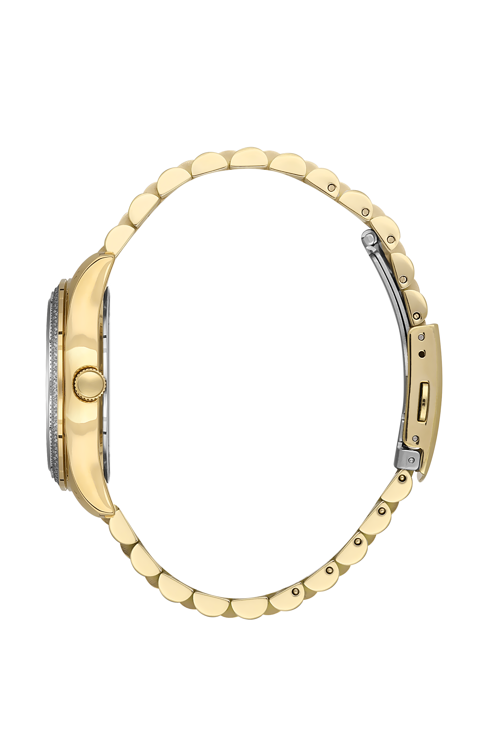 BEVERLY HILLS POLO CLUB Women’s 36 MM Gold Analog Stainless Steel Watch – BP3592C.120 - Watch