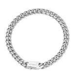 Big Daddy 10MM Cuban Link Stainless Steel Bracelet - Bracelet