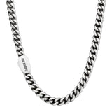Big Daddy 10mm Miami Cuban Link Silver Chain - Chain