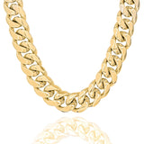 Big Daddy 18MM Cuban Link 18k Gold Chain - Chain
