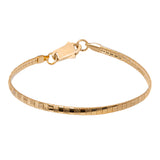 Big Daddy 4MM Gold Omega Bracelet - Bracelet