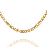 Big Daddy 5MM Cuban Curb 18K Gold Chain - Chain