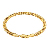 Big Daddy 5mm Cuban Link Gold Bracelet - Bracelet