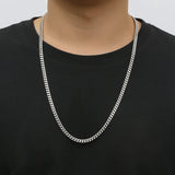 Big Daddy 5mm Cuban Silver Chain - Chain
